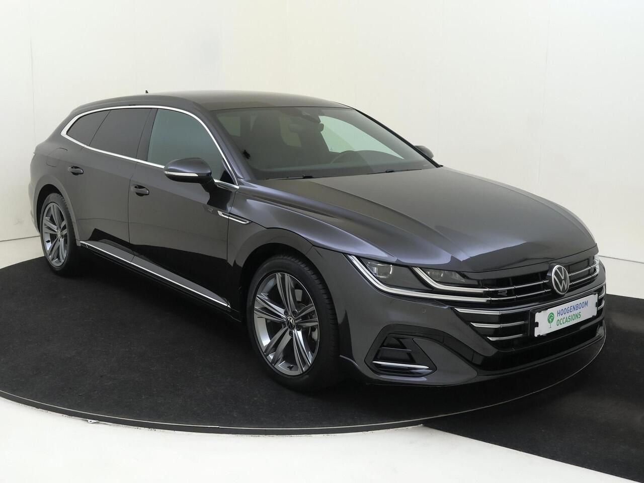 Volkswagen Arteon Shooting Brake 1.4 TSI eHybrid R-Line Business+ | SoH 90% | Trekhaak | Head-up display | Adaptieve demping | Kuipstoelen voor | Lederen bekleding | Stoel- en stuurwielverwarming | Navigatie | Dodehoek detectie |