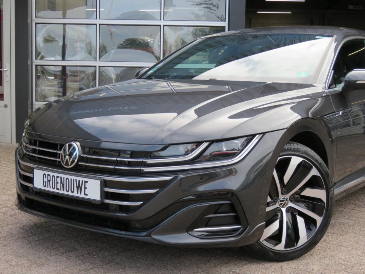 Volkswagen Arteon 1.4 TSI 218PK eHybrid R-LINE EL. BNS+ / 19 Inch / Led / Wegklap.haak / Camera / Elec.klep / BOVAG garantie
