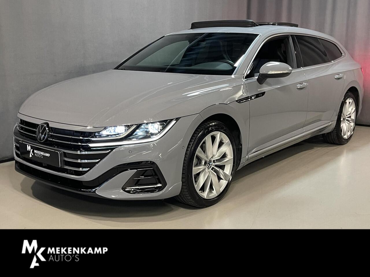 Volkswagen Arteon Shooting Brake 1.4 TSI eHybrid R-Line Business 19"/Panoramadak/Sportstoelen + leder + memory/Standkachel/Stoelverwarming/Elektrische klep/Dodehoek