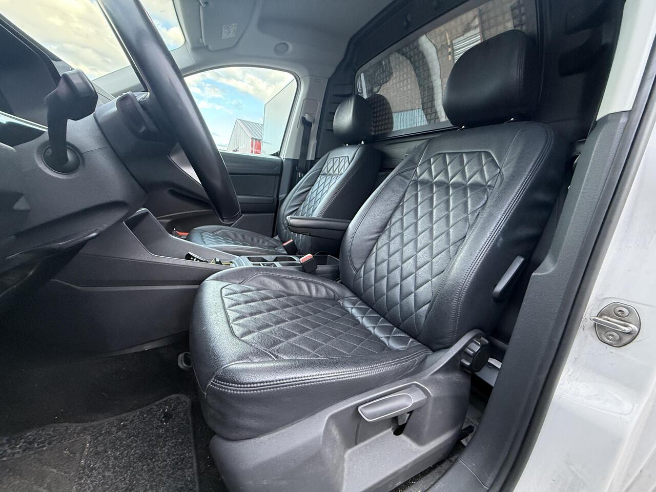 Volkswagen CADDY Cargo 2.0 TDI 1st Edition DSG AUTOMAAT LEDEREN BEKLEDING, LED KOPLAMPEN CARPLAY