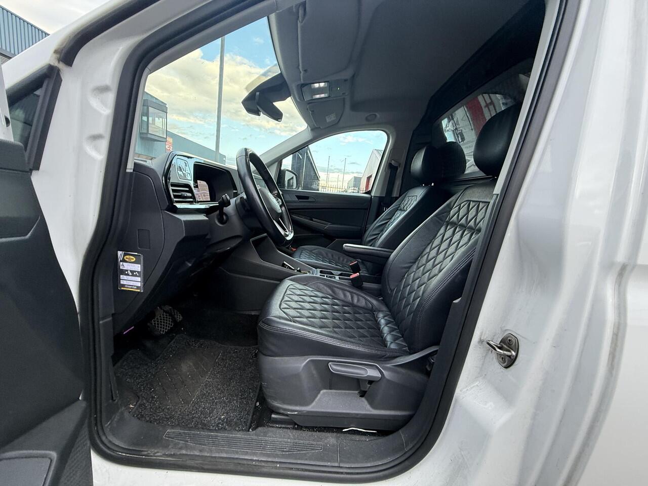 Volkswagen CADDY Cargo 2.0 TDI 1st Edition DSG AUTOMAAT LEDEREN BEKLEDING, LED KOPLAMPEN CARPLAY