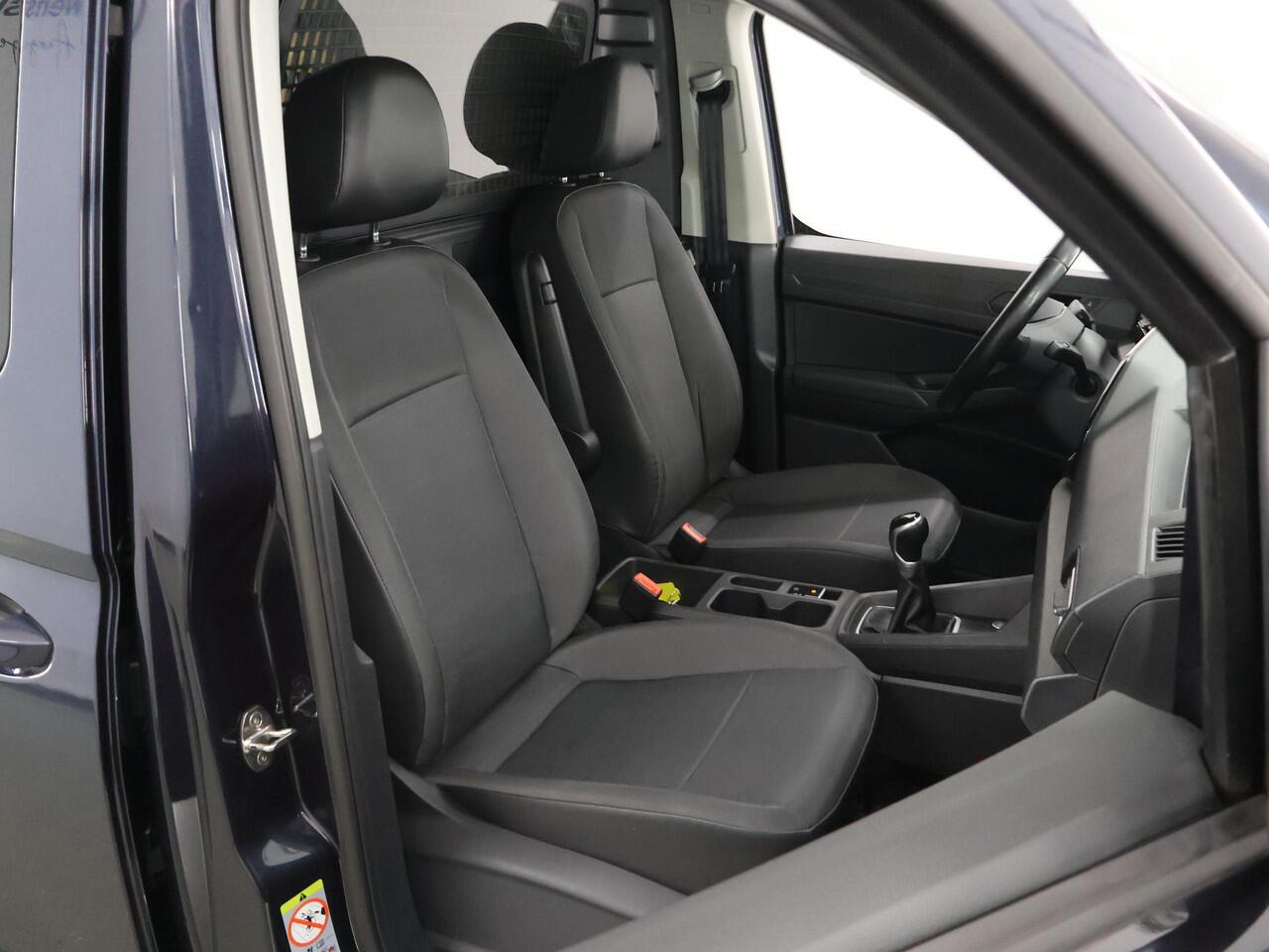 Volkswagen CADDY Cargo 2.0 TDI | 1ST EDITION | STARLIGHT BLUE | NAVIGATIE | CAMERA | ADAPTIEVE CRUISE | LED LAMPEN | PARKEERSENSOREN | BETIMMERDE LAADRUIMTE