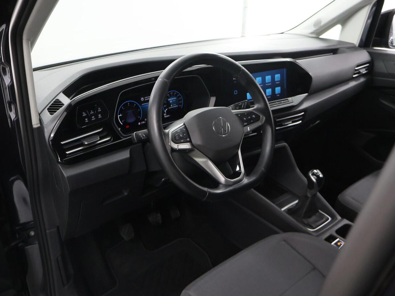 Volkswagen CADDY Cargo 2.0 TDI | 1ST EDITION | STARLIGHT BLUE | NAVIGATIE | CAMERA | ADAPTIEVE CRUISE | LED LAMPEN | PARKEERSENSOREN | BETIMMERDE LAADRUIMTE