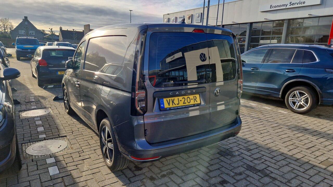Volkswagen CADDY Cargo 2.0 TDI 1st Edition 75PK / 55kW, Adaptieve cruise control (acc), dodehoekdetectie (side assist), LED koplampen, 17" LMV, discover navigatie, digital cockpit pro, laadruimte bekleding, diefstal alarm, climatic airco, achterdeuren met ruit, parkeerse