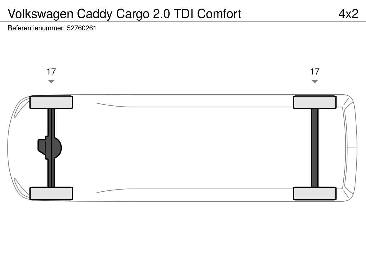 Volkswagen CADDY Cargo 2.0 TDI Comfort