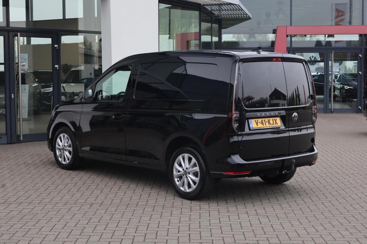 Volkswagen CADDY Cargo 2.0 TDI Style 122PK / 90kW DSG, Achteruitrijcamera (rear view), parkeersensoren voor en achter (pdc), Apple Carplay / Android Auto, navigatie, DAB+, ErgoComfort bestuurdersstoel, elektrisch verstel-, verwarm- en inklapbare buitenspiegels (spiegel pa