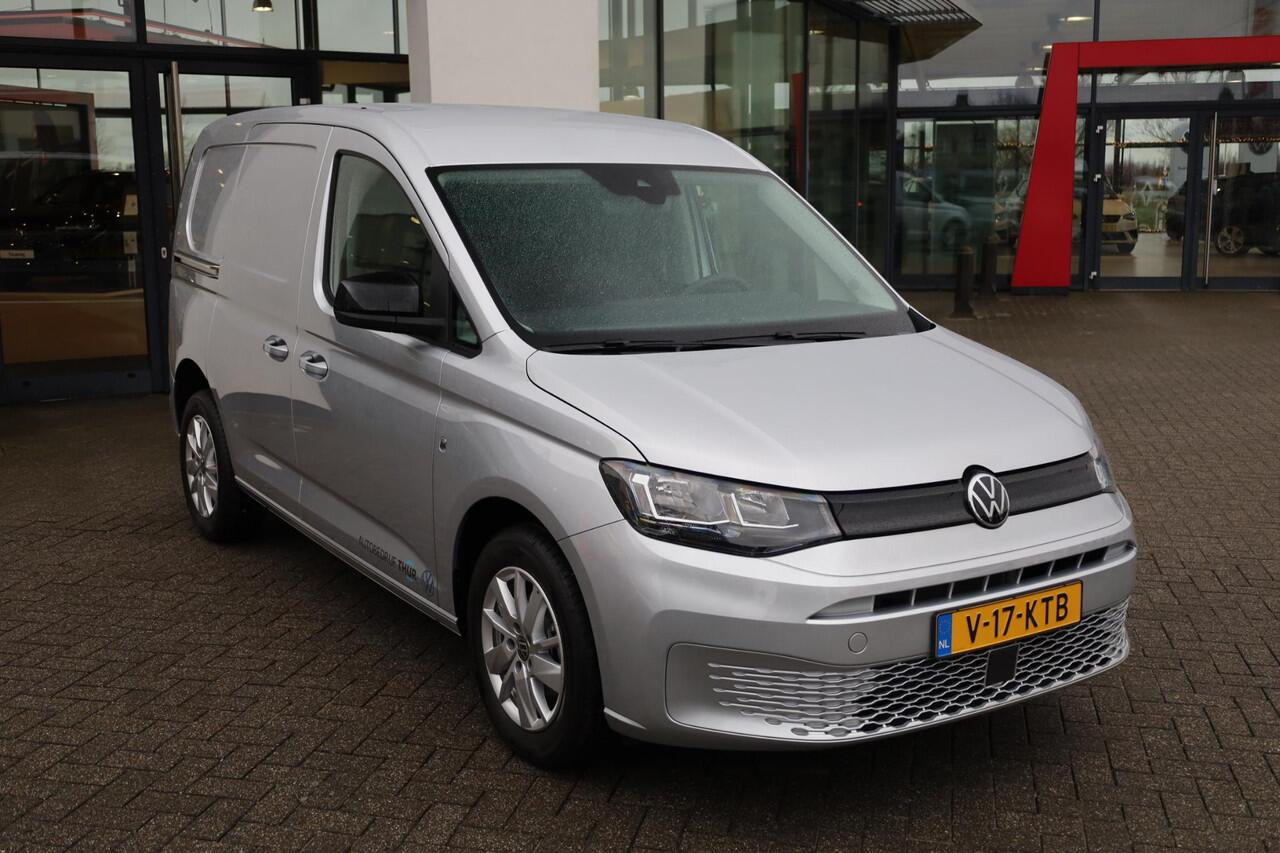 Volkswagen CADDY Cargo 2.0 TDI Style 102PK / 75kW, Draadloos Apple Carplay & Android Auto, cruise control, ErgoComfortstoelen bestuurder + bijrijder, DAB, airco, stuurwiel multifunctioneel, armleuning voorstoelen, elektrisch verstel- en verwarmbare spiegels, reservewiel