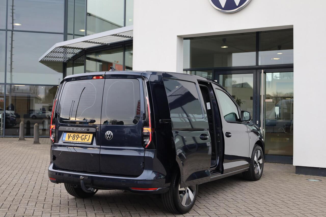 Volkswagen CADDY Cargo 1.5 TSI Style 115PK / 85kW DSG, 18" LMV, ErgoComfort stoelen met lederen bekleding, achteruitrijcamera (rear view), navigatie- en multimediapakket, adaptieve cruise control (acc), climatronic airconditioning, winterpakket, LED lichten, parkeersensor