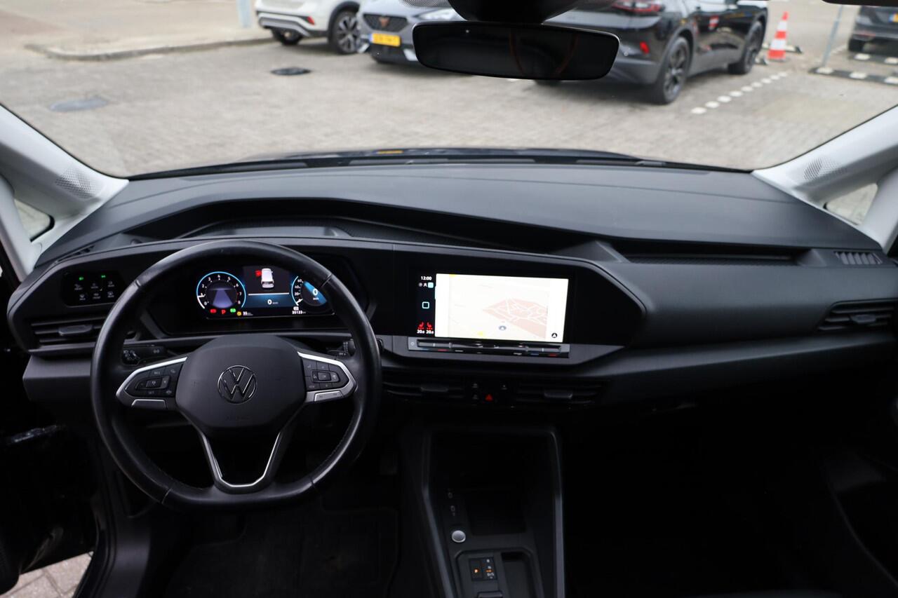 Volkswagen CADDY Cargo 1.5 TSI Style 115PK / 85kW DSG, 18" LMV, ErgoComfort stoelen met lederen bekleding, achteruitrijcamera (rear view), navigatie- en multimediapakket, adaptieve cruise control (acc), climatronic airconditioning, winterpakket, LED lichten, parkeersensor