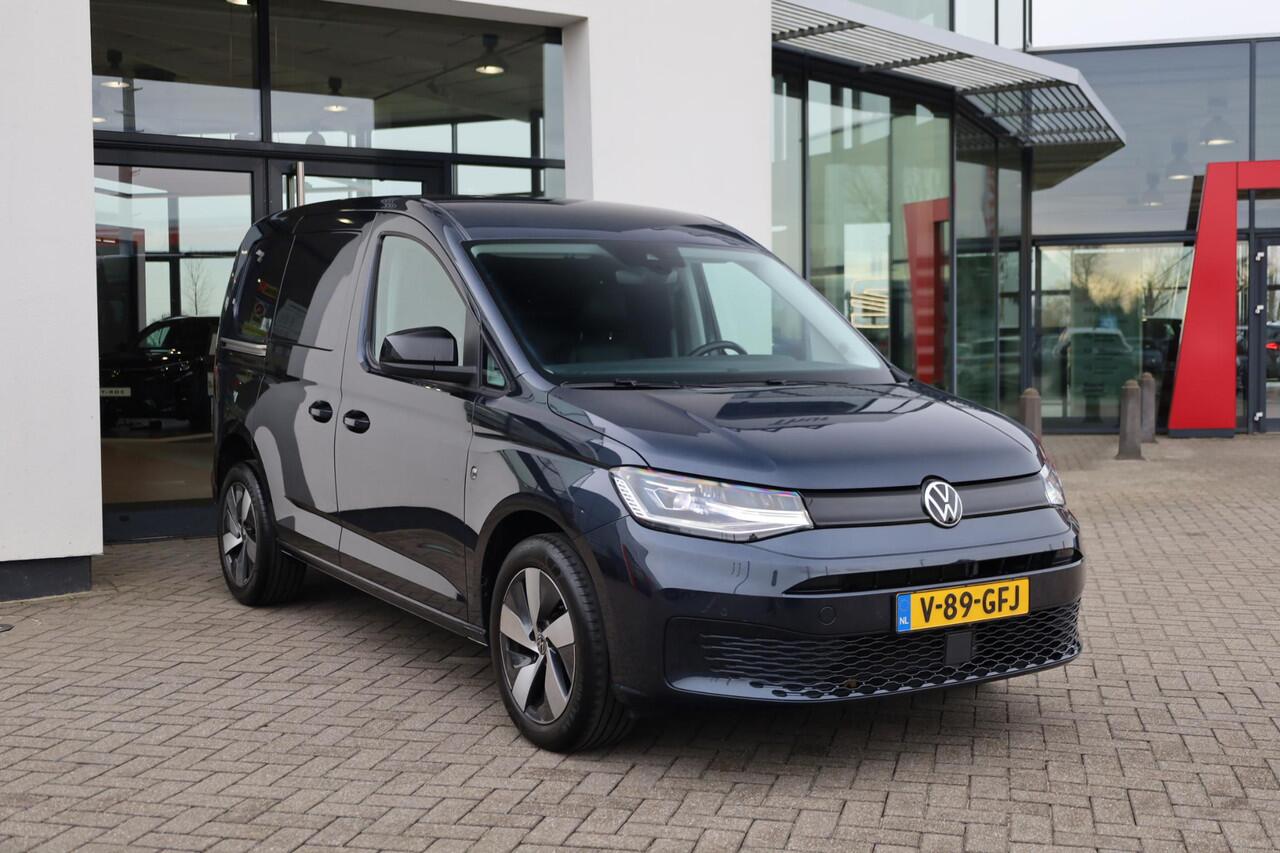 Volkswagen CADDY Cargo 1.5 TSI Style 115PK / 85kW DSG, 18" LMV, ErgoComfort stoelen met lederen bekleding, achteruitrijcamera (rear view), navigatie- en multimediapakket, adaptieve cruise control (acc), climatronic airconditioning, winterpakket, LED lichten, parkeersensor