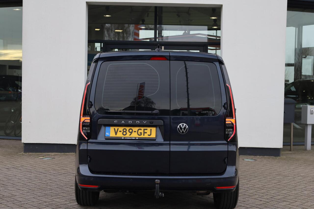 Volkswagen CADDY Cargo 1.5 TSI Style 115PK / 85kW DSG, 18" LMV, ErgoComfort stoelen met lederen bekleding, achteruitrijcamera (rear view), navigatie- en multimediapakket, adaptieve cruise control (acc), climatronic airconditioning, winterpakket, LED lichten, parkeersensor