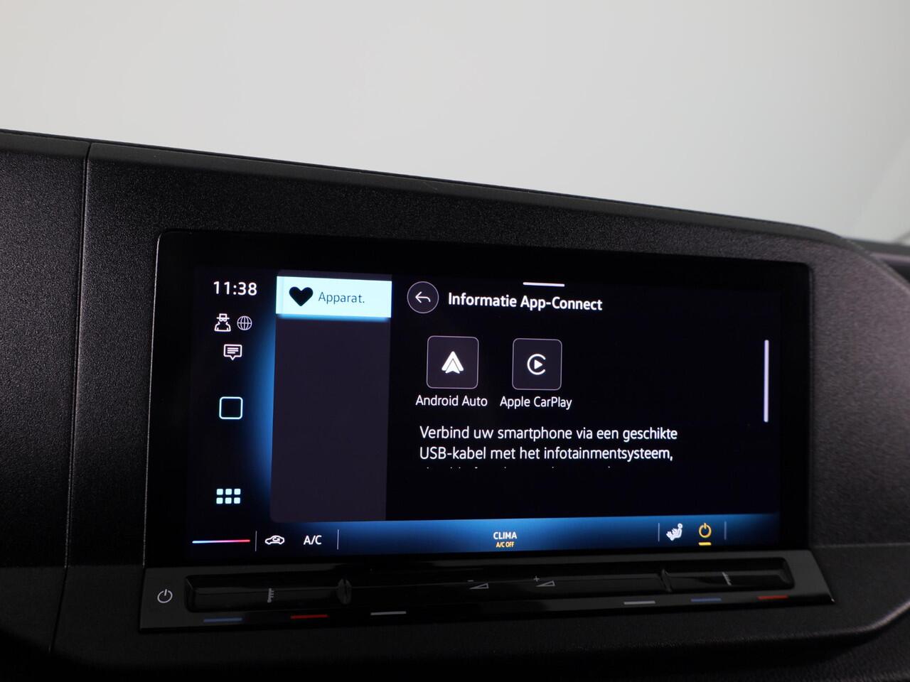 Volkswagen CADDY Cargo 2.0 TDI Comfort 102 PK | Verlengde garantie | Navigatie via app | Parkeersensoren | Cruise control |