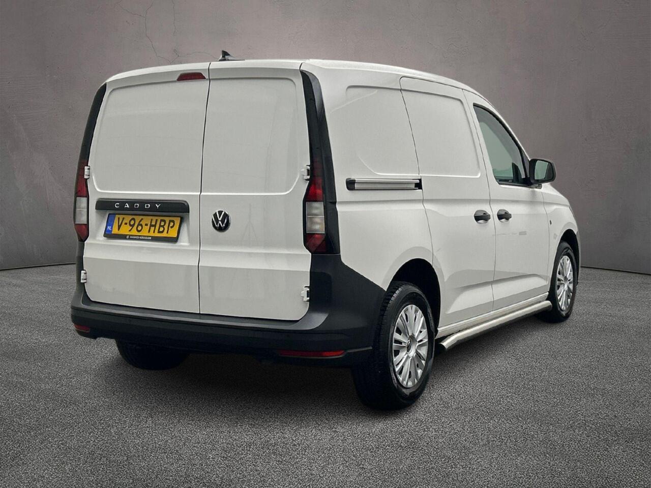 Volkswagen CADDY Cargo 2.0 TDI 102pk Comfort | Navi (AppleCarplay/AndroidAuto) | BPM-vrij| Parkeersensoren | Cruise-control | Betimmering | Sidebars