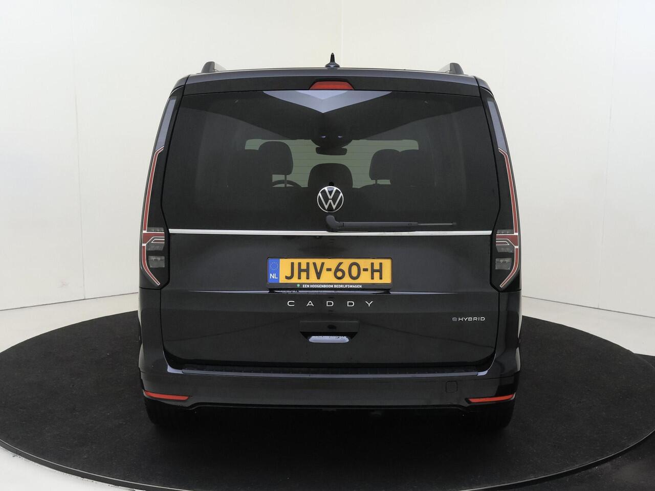 Volkswagen CADDY Kombi Style 1.5 eHybrid EU6 85 kW (115 pk) 2755 mm 6 ver | Panorama dak | Achteruitrijcamera | LED Koplampen en achterlichten | Kessy | ArtVelours |