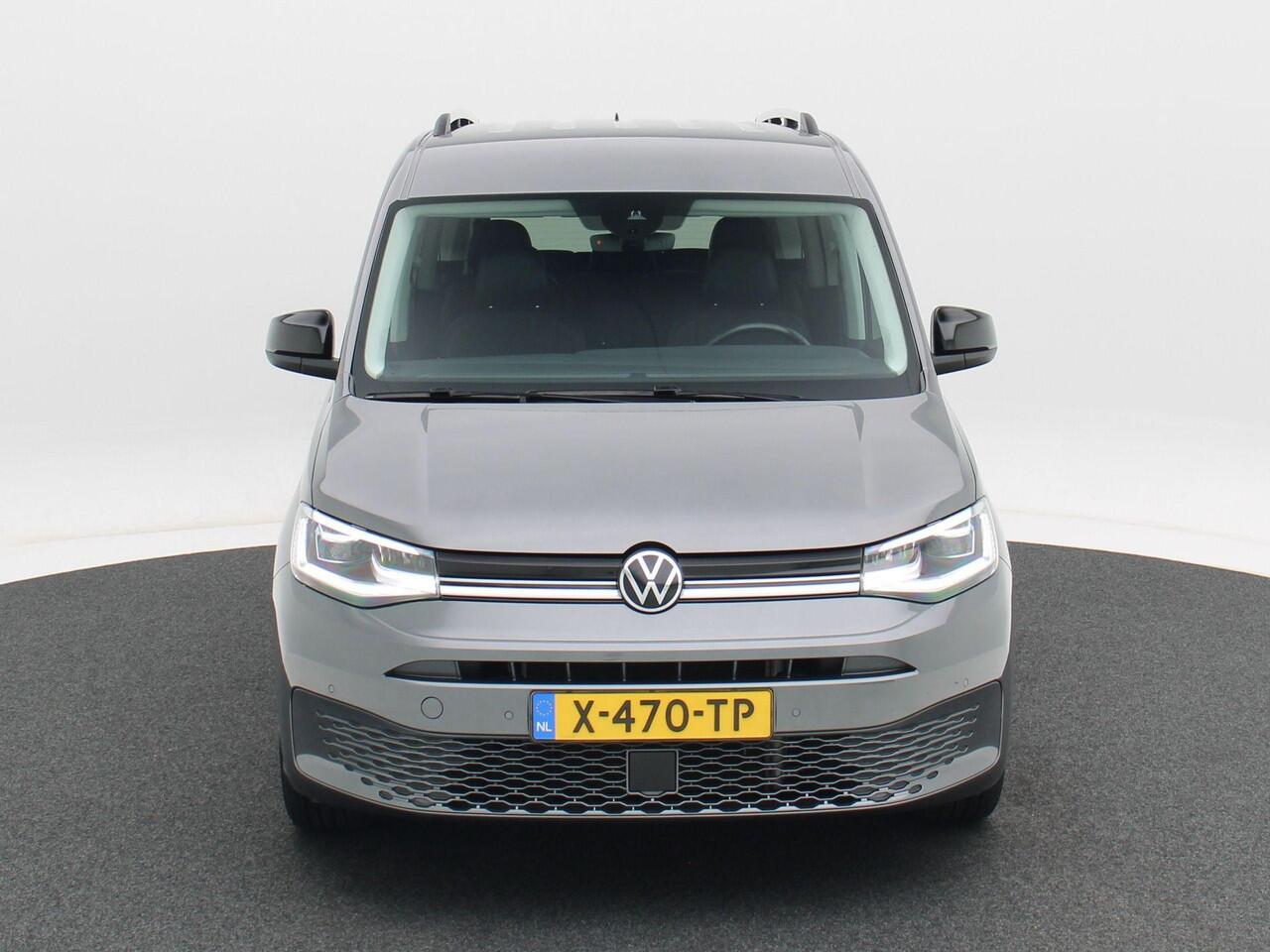 Volkswagen CADDY MAXI 1.5 TSi 115 Pk Automaat 7-Persoons | Digitale Cockpit | Camera | Adaptive Cruise | Stoelverwarming | Elektrische Achterklep | CarPlay | Navigatie | 85.831 Km