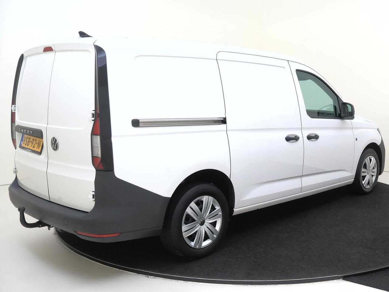 Volkswagen CADDY MAXI Bedrijfswagens Cargo Comfort 2.0 TDI EU6 55 kW (75 pk) 6 versn. hand | Trekhaak met vaste kogel | Comfort | Multifunctioneel stuurwiel | Stalen velgen zwart | Reservewiel | Parkeerhulp achter |