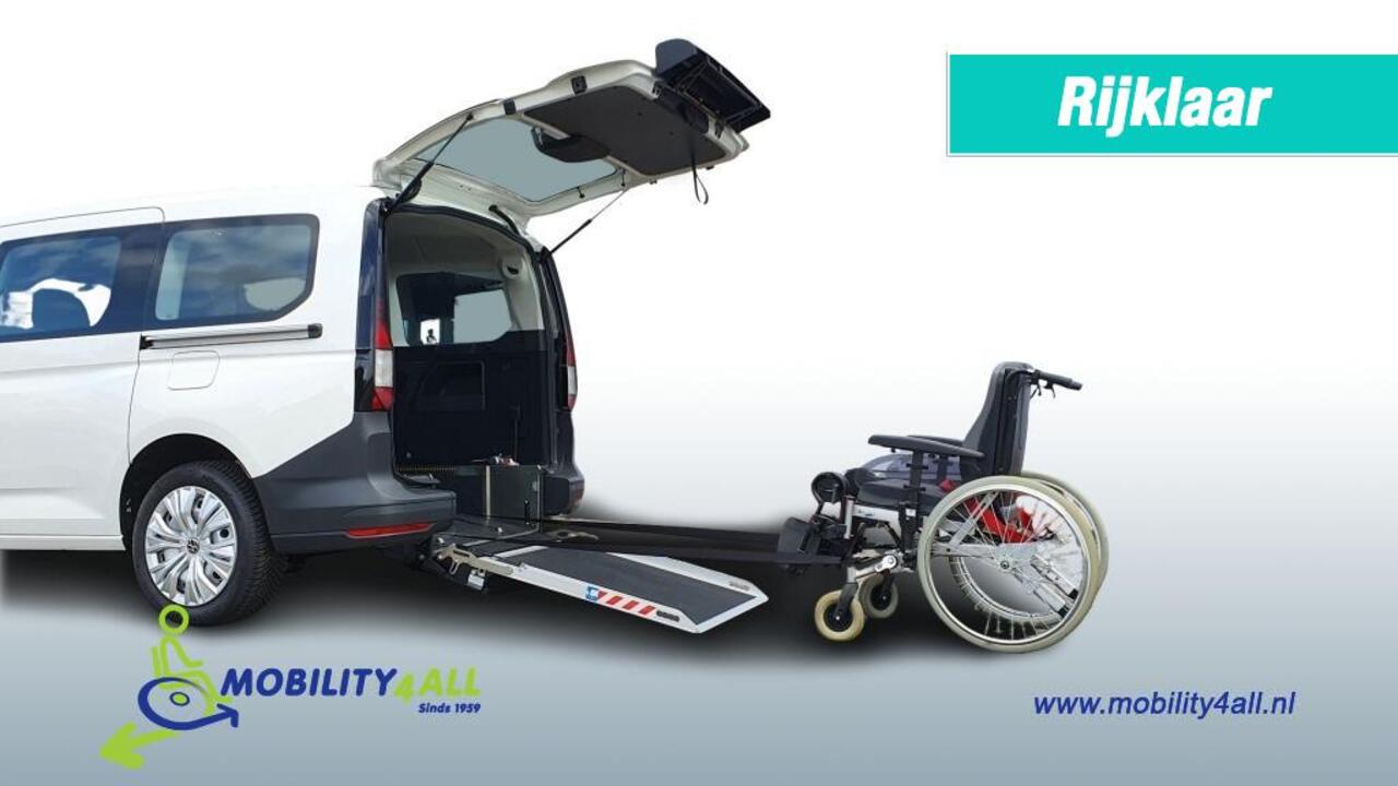 Volkswagen CADDY MAXI verlengde 5+1 Rolstoelauto's