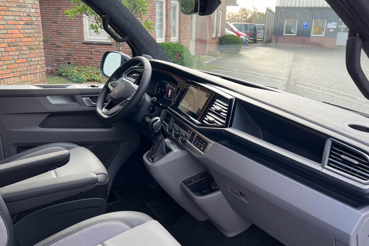 Volkswagen CARAVELLE T6.1 2.0 TDI 204 PK DSG L2H1 DUB/CAB A-KLEP ACC | ALPINE Audio | Leder | Side Assist | Alcantara hemel bekleding | LED |