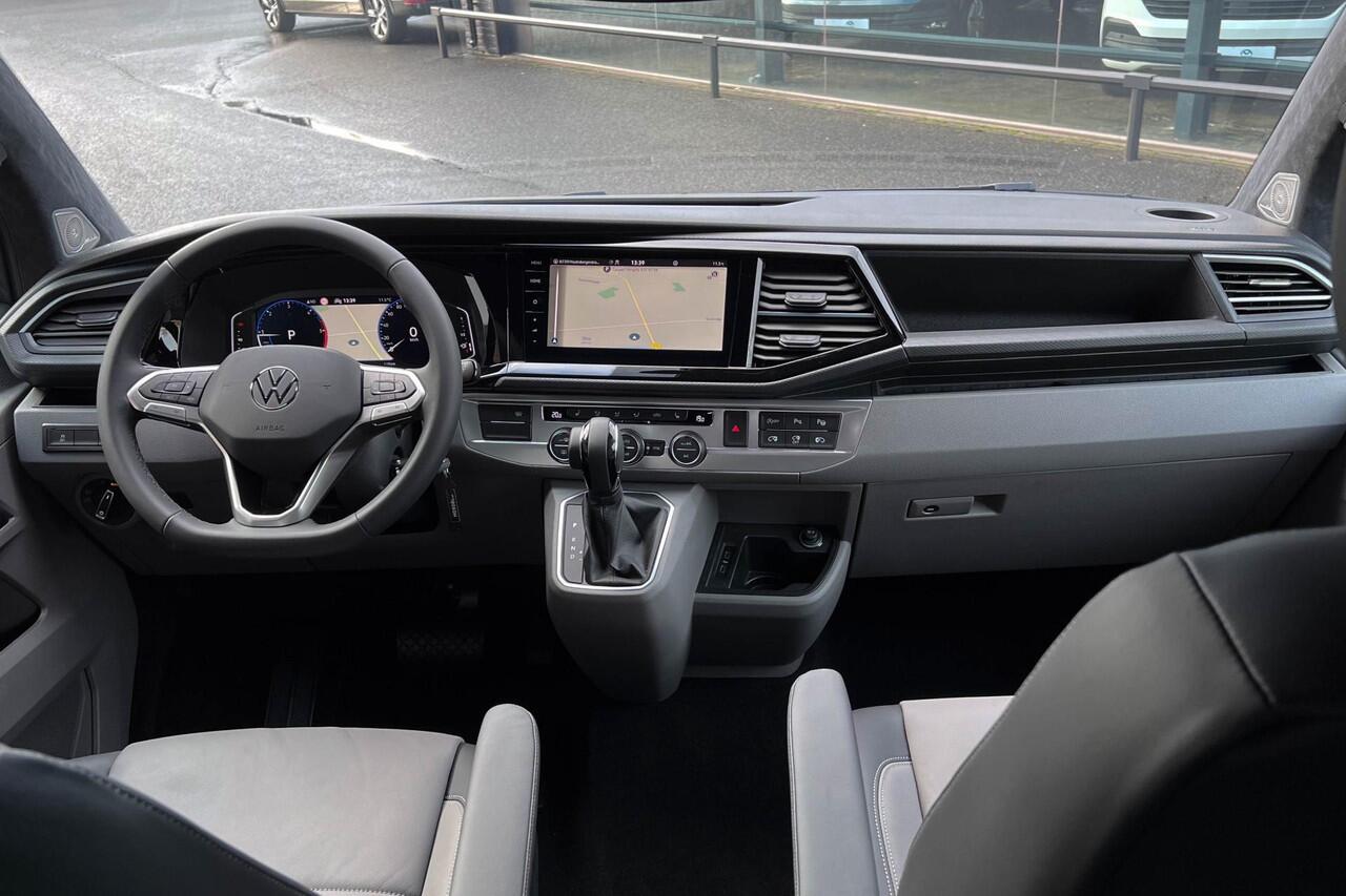 Volkswagen CARAVELLE T6.1 2.0 TDI 204 PK DSG L2H1 DUB/CAB A-KLEP ACC | ALPINE Audio | Leder | Side Assist | Alcantara hemel bekleding | LED |