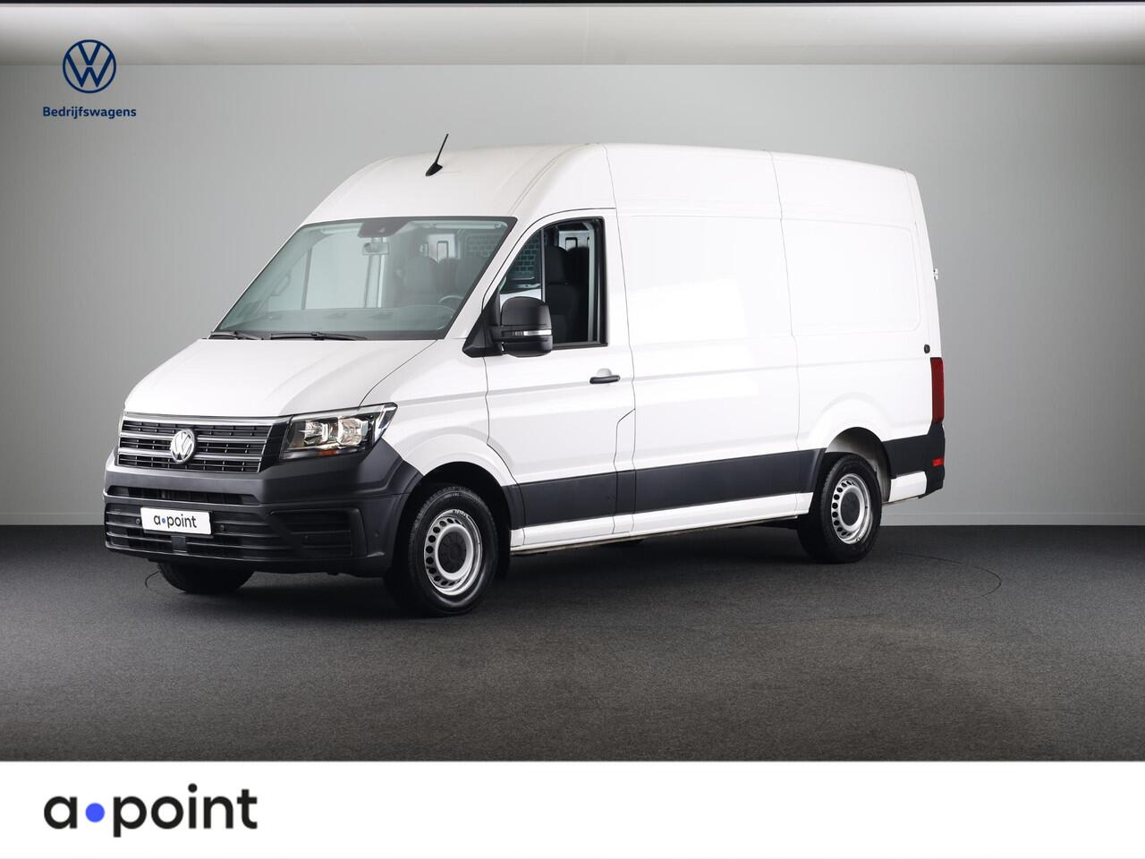 Volkswagen CRAFTER 35 2.0 TDI L3H2 140 PK | Navigatie via app | Bijrijdersbank | Airco | Side Assist | Inklapbare spiegels | Parkeersensoren voor en achter |