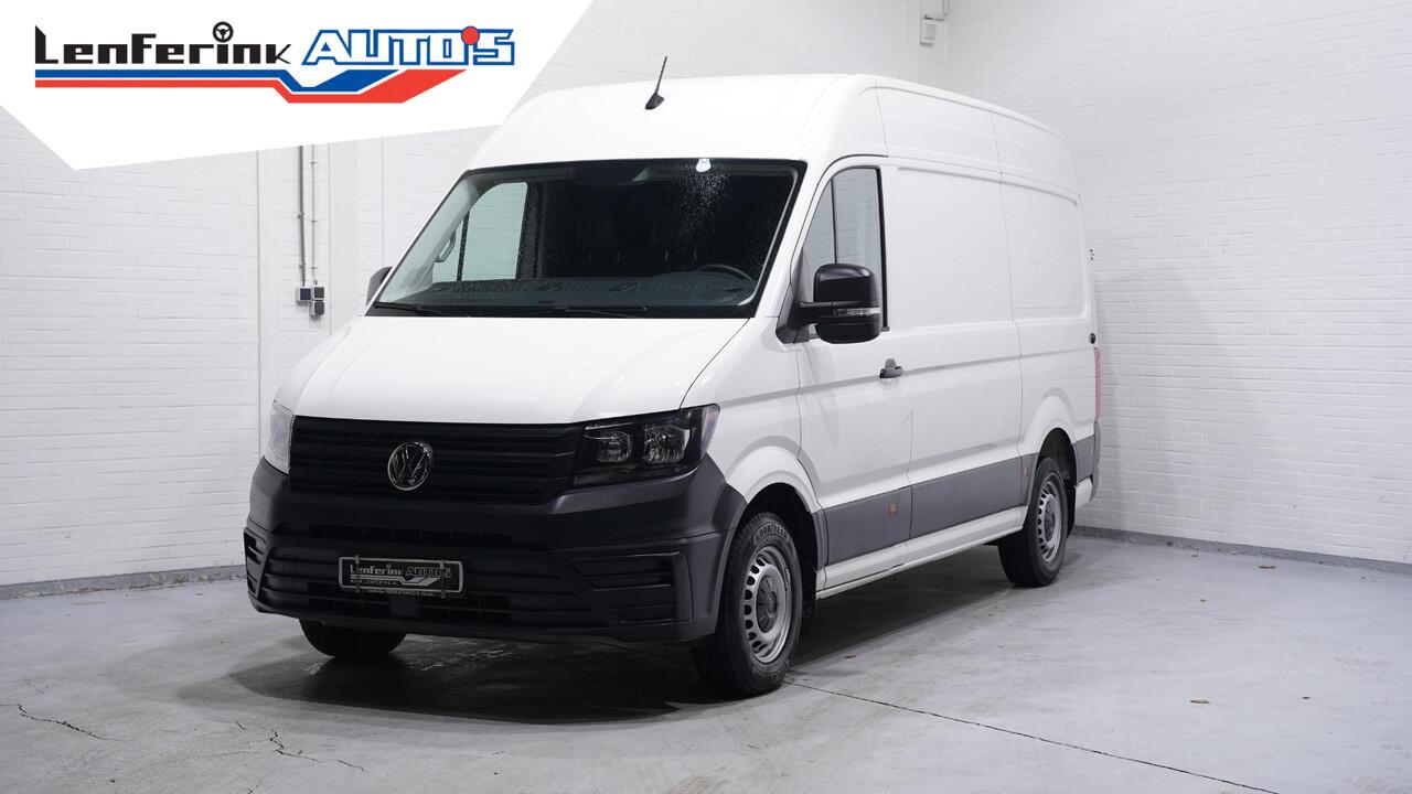 Volkswagen CRAFTER 2.0 TDI 140 pk L3H3 Airco, App Connect 270 Graden Deuren, Laadruimte Pakket, Opstap achter, 3-Zits