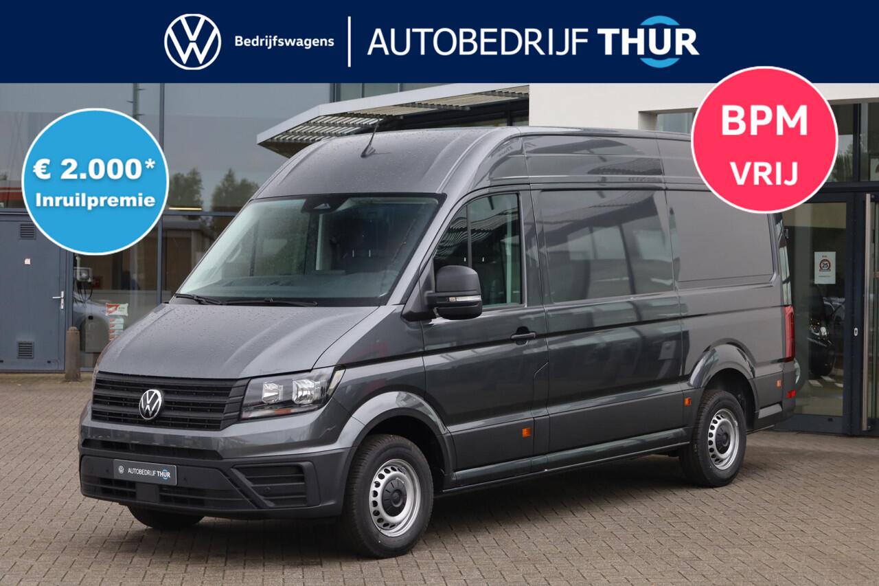 Volkswagen CRAFTER 35 2.0 TDI L3H3 Trendline 140PK / 103kW Achteruitrijcamera, parkeersensoren voor + achter, LED laadruimteverlichting, Apple Carplay & Android Auto, comfort bestuurdersstoel, zijschuifdeur rechts, navigatie, bijrijdersbank, cruise control, airco, spraakbed