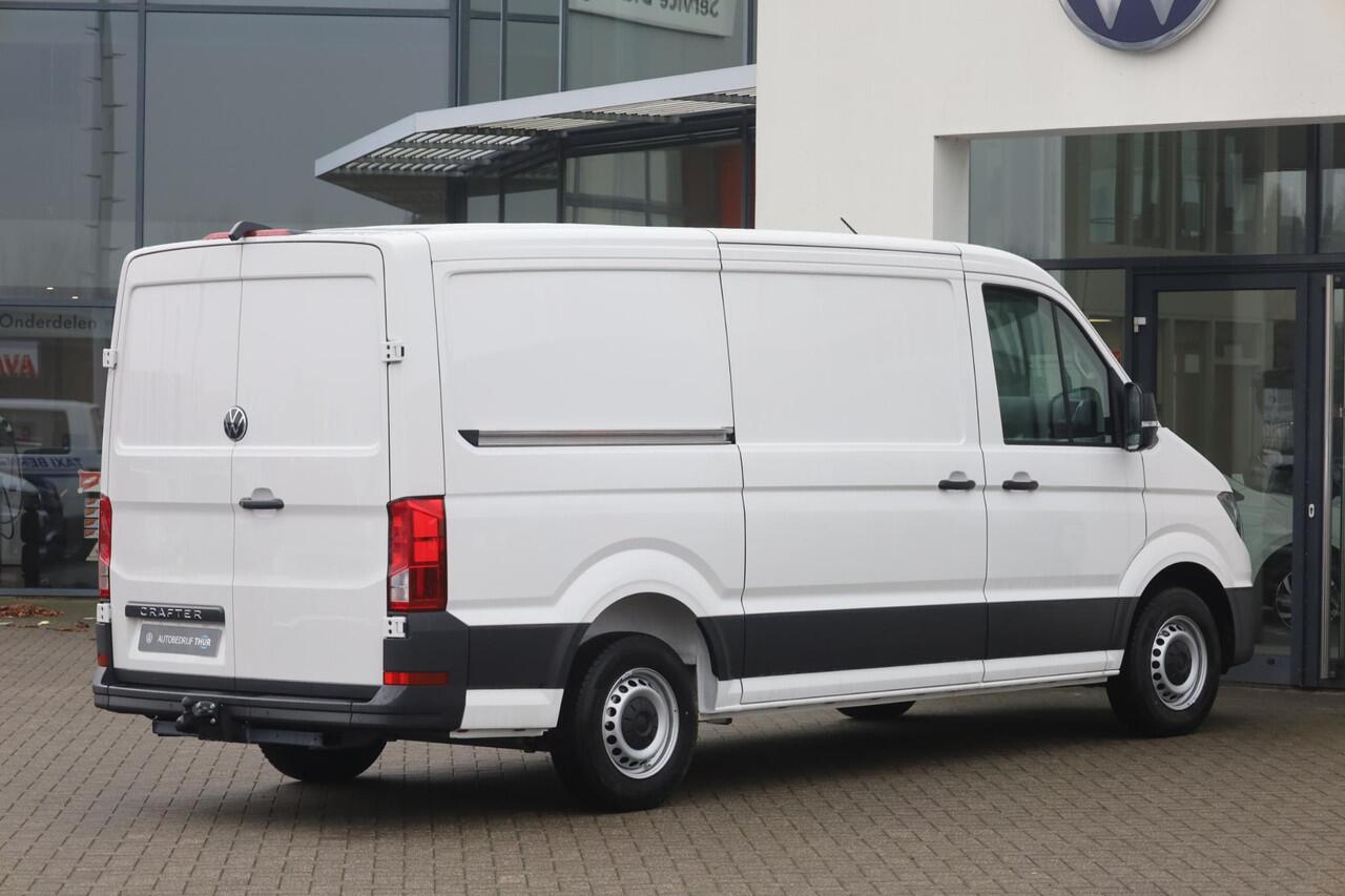 Volkswagen CRAFTER 30 2.0 TDI L3H2 Trendline 140PK / 103kW, Apple Carplay & Android Auto, navigatie, achteruitrijcamera (rear view), comfort bestuurdersstoel, bijrijdersbank met opbergvak, parkeersensoren voor en achter (pdc), rijstrooksensor met correctie (Lane Assist), ai