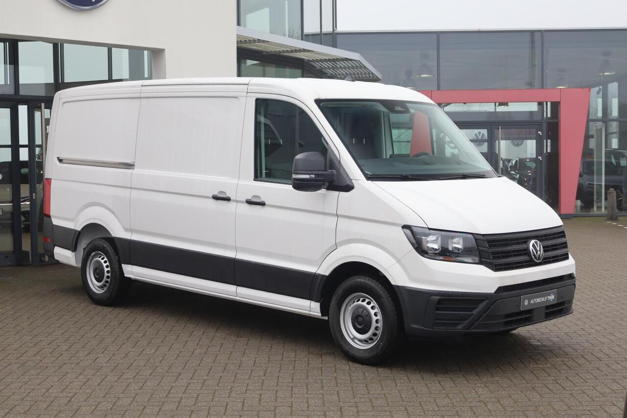 Volkswagen CRAFTER 30 2.0 TDI L3H2 Trendline 140PK / 103kW, Apple Carplay & Android Auto, navigatie, achteruitrijcamera (rear view), comfort bestuurdersstoel, bijrijdersbank met opbergvak, parkeersensoren voor en achter (pdc), rijstrooksensor met correctie (Lane Assist), ai