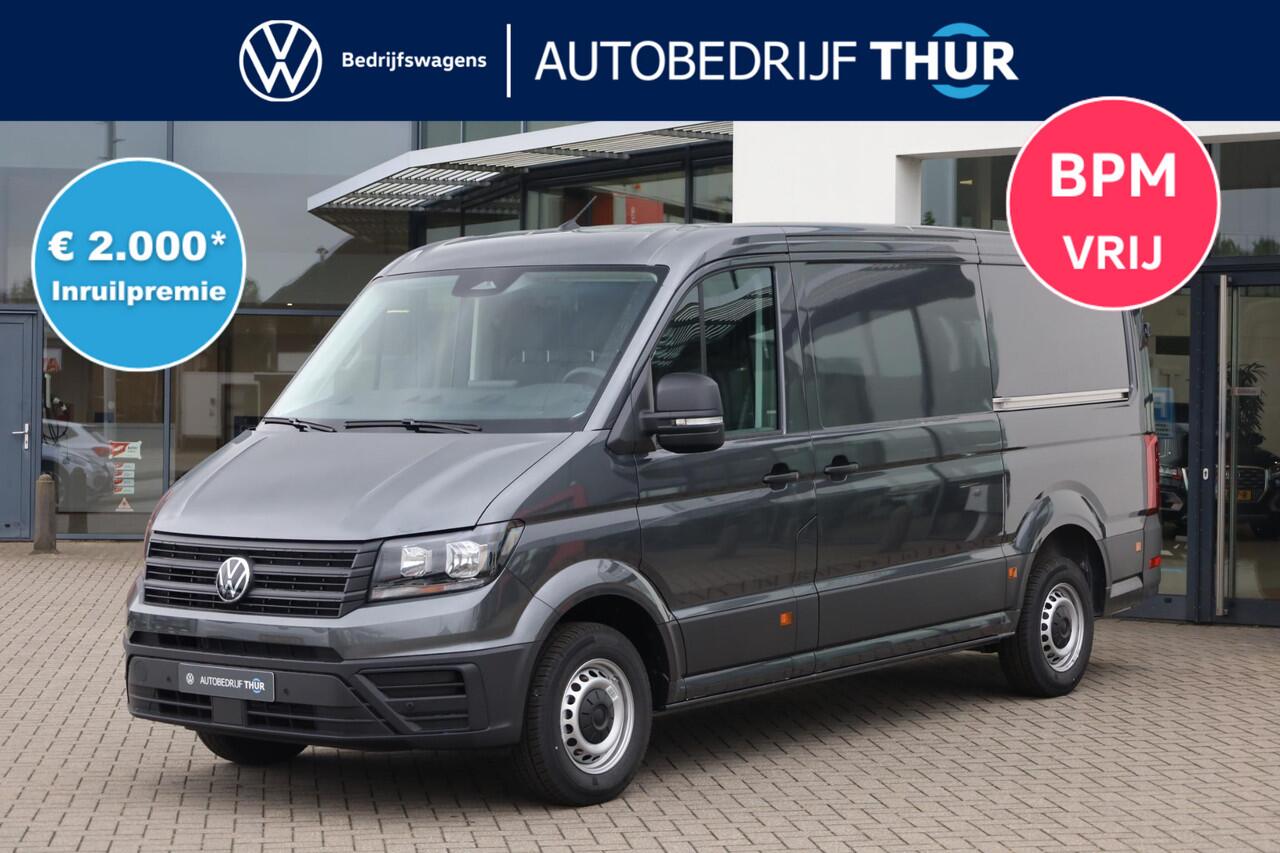 Volkswagen CRAFTER 30 2.0 TDI L3H2 Trendline 140PK / 103kW Achteruitrijcamera, Apple Carplay & Android Auto, navigatie, schuifdeur rechts + links, comfort bestuurdersstoel, bijrijdersbank, parkeersensoren voor + achter, rijstrooksensor met correctie (Lane Assist), airco, cr