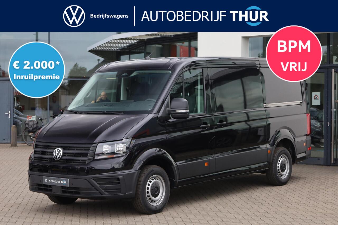 Volkswagen CRAFTER 30 2.0 TDI L3H2 Trendline 140PK / 103kW Apple Carplay & Android Auto, achteruitrijcamera, navigatie, schuifdeur rechts + links, comfort bestuurdersstoel, bijrijdersbank, parkeersensoren voor + achter, rijstrooksensor met correctie (Lane Assist), airco, cr