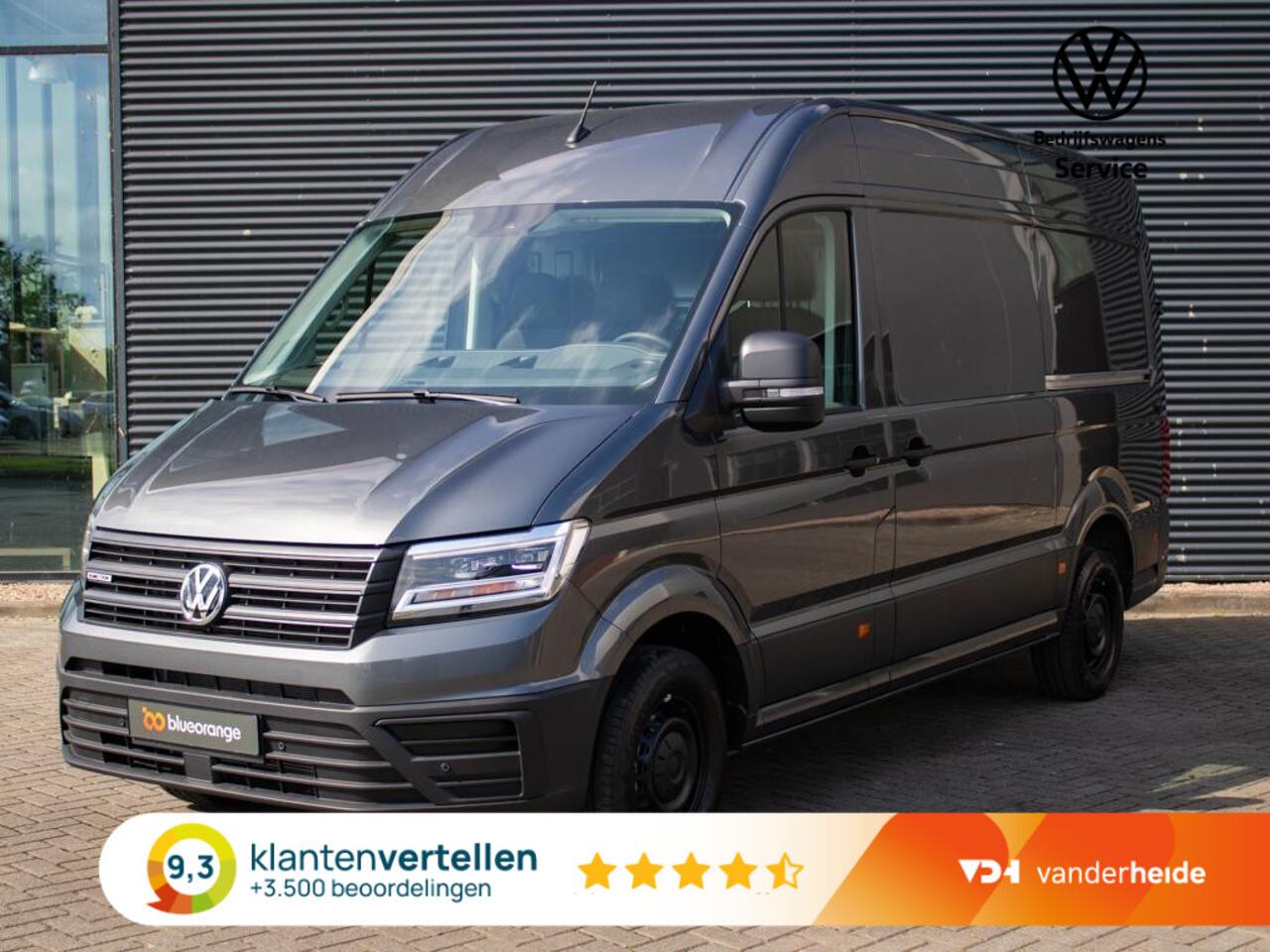 Volkswagen CRAFTER 35 2.0 TDI L3H3 4Motion 177PK DSG Trekhaak, achteruitrijcamera, LED, ErgoActive stoel, 2x schuifdeur, stuurwielverwarming, bijrijdersbank