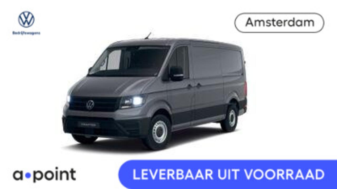 Volkswagen CRAFTER Bedrijfswagens Trendline L3H2 2.0 TDI EU6 140 pk GVW 3.0T NETTO DEAL!! RIJKLAARPRIJS!! 2 SCHUIFDEUREN!!!