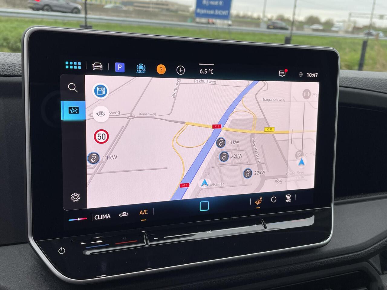 Volkswagen CRAFTER Trendline L3H2 177 pk GVW 3.5T | Nieuw Model | BPM vrij | diefstalalarm | bijrijdersbank | metallic | navigatie