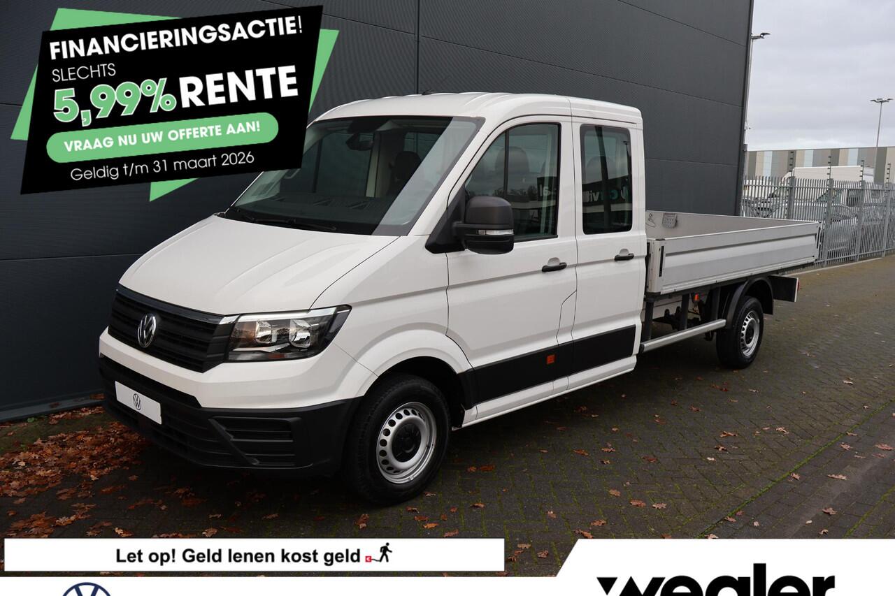 Volkswagen CRAFTER 35 2.0 TDI L3 DC Trendline | 140 PK | Navigatiesysteem | Cruise control | Apple CarPlay / Android Auto |