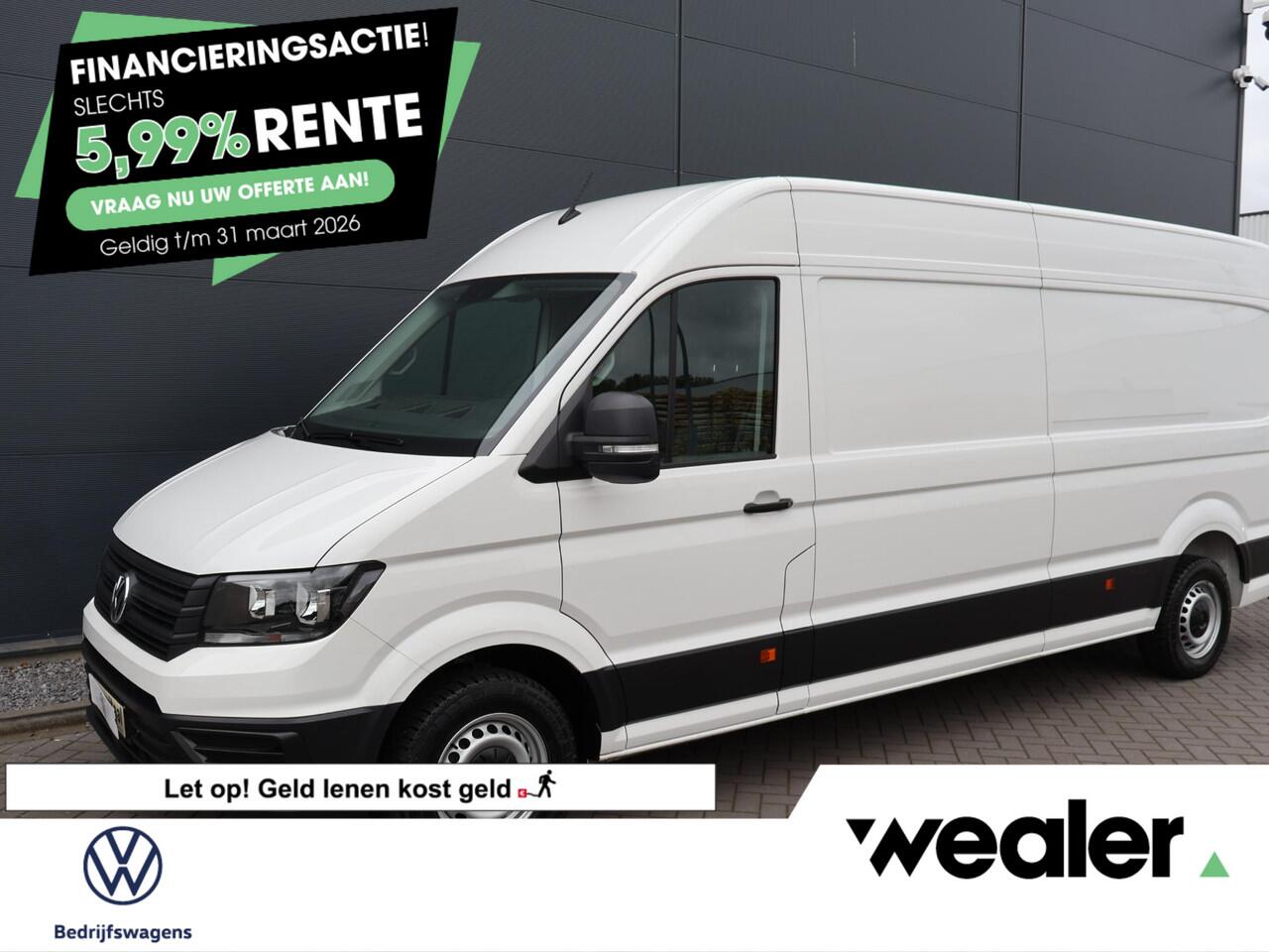 Volkswagen CRAFTER 35 2.0 TDI L3H3 Comfortline EURO VI | 140 PK | Trekhaak | Navigatiesysteem | Cruise control | Parkeersensoren |