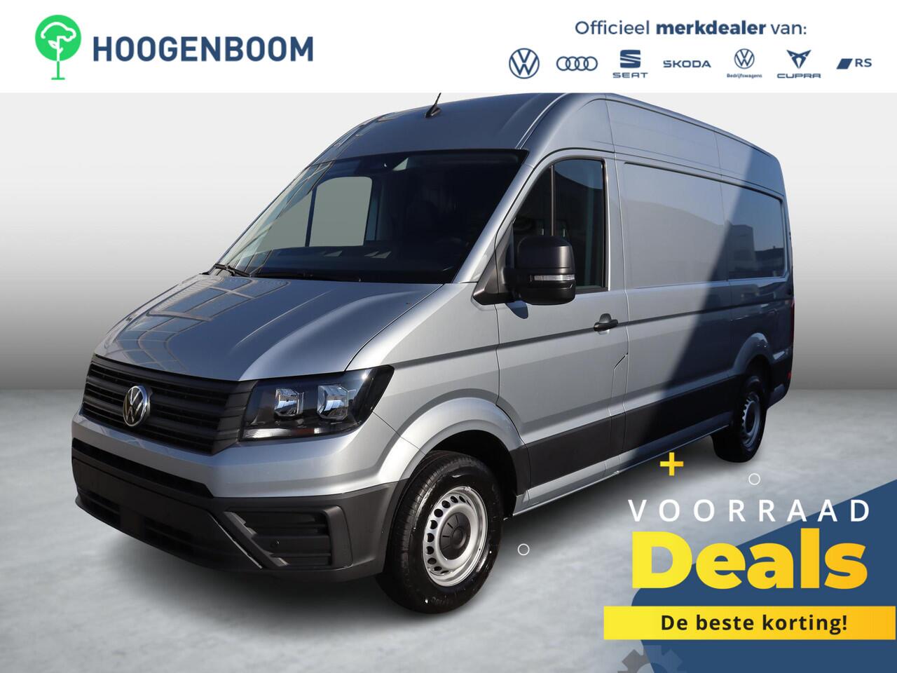 Volkswagen CRAFTER Bedrijfswagens L3H3 Trendline 103kW 140pk 3T GVW 6 versn.hand VW Bedrijfswagens Crafter Trendline 2.0 TDI L3H3 (140 pk) 103 kW pk 6 versn. | BPM vrij | Middelhoog dak (h3) | App-connect | Comfort bestuurdersstoel | Licht- en regensensor | Stoelbekleding k