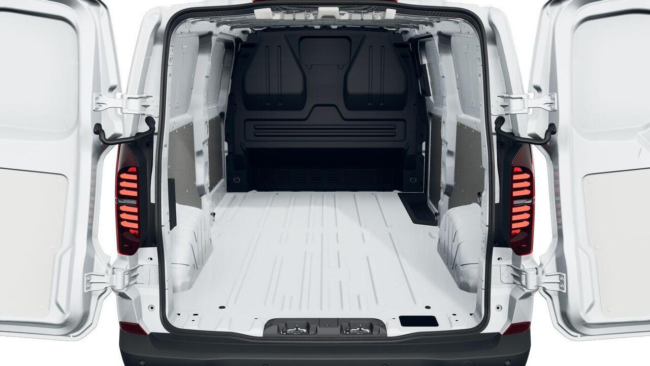 Volkswagen E-Transporter Bedrijfswagens Life L2 160 kW (218 pk) Elektrische aandrijving | Vaste trekhaak | Voorbereiding voor vw connect en vw connect plus | Bestuurdersassistentiepakket plus | Achterdeuren zonder ruit |