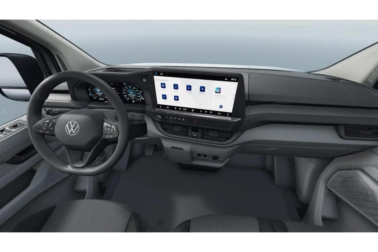 Volkswagen E-Transporter Bedrijfswagens Pick-up Dubbele Cabine 100 kW (136 pk) 64 kWh Elektrische aandrijving R | Pick Up | Trekhaak, vast | Dubbele Cabine | Robuust kunstleder | Bijrijdersbank |