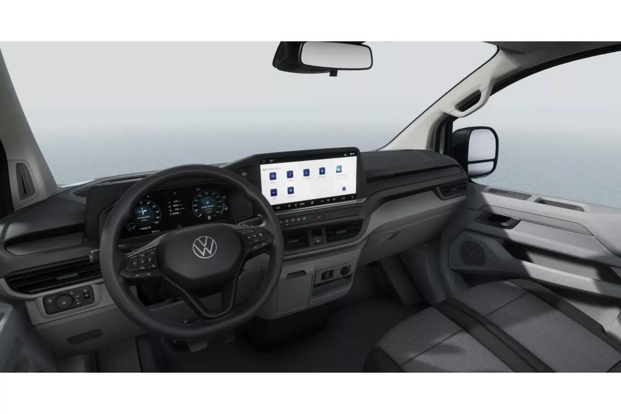 Volkswagen E-Transporter Bedrijfswagens Pick-up Dubbele Cabine 100 kW (136 pk) 64 kWh Elektrische aandrijving R | Pick Up | Trekhaak, vast | Dubbele Cabine | Robuust kunstleder | Bijrijdersbank | Alarm | Bestuurdersassistentiepakket