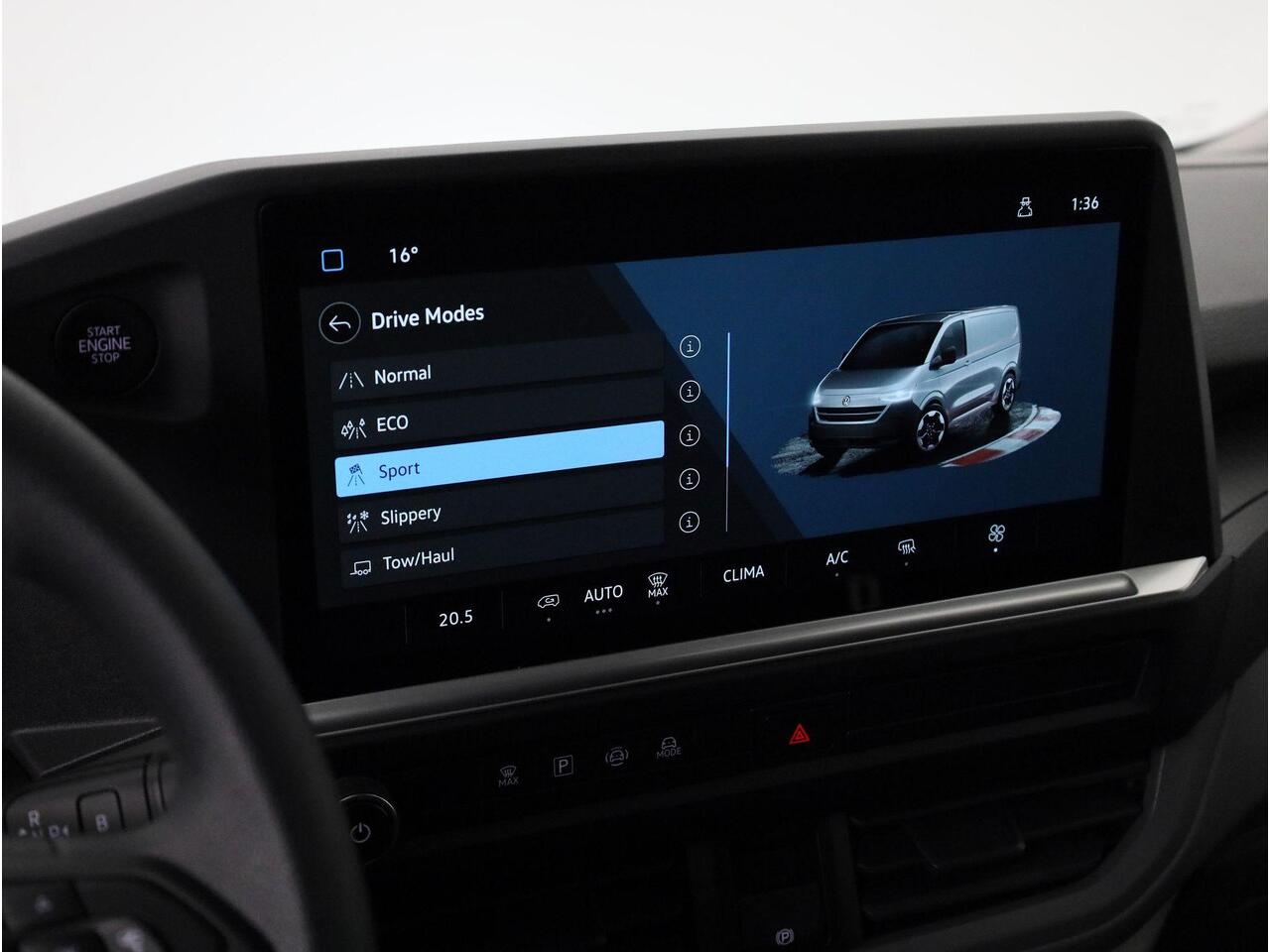 Volkswagen E-Transporter 160 kW / 218 pk L2 | Dubbele schuifdeur | Trekhaak | Alarm | Navigatie | Apple carplay/android auto