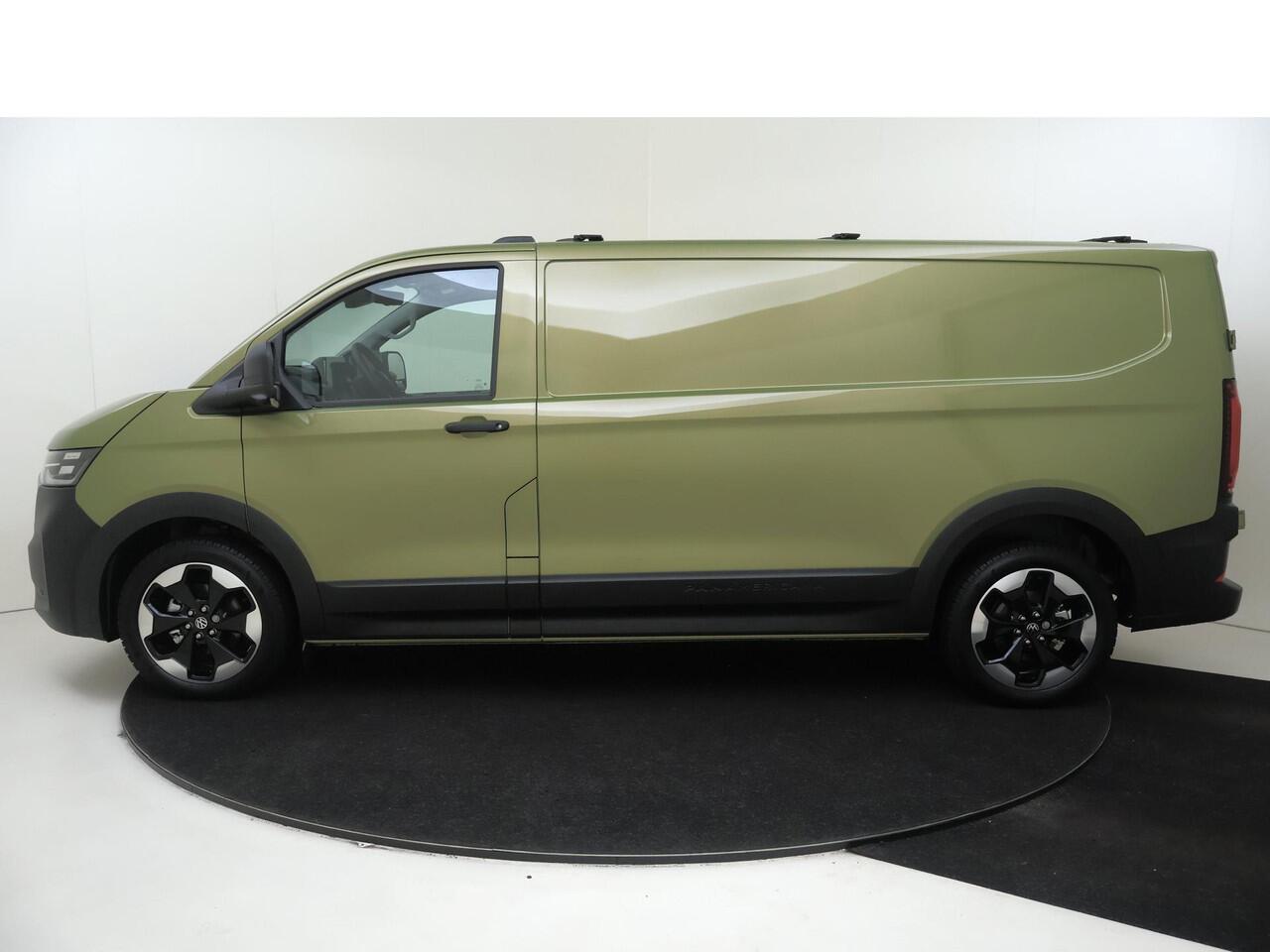 Volkswagen E-Transporter Bedrijfswagens PanAmericana L2 210 kW 286 pk Elektrische aandrijv | Climatronic climate control, 2-zones | Kunststof zijpanelen in laadruimte, hoog | Soundsystem 'harman kardon' met 4 luidsprekers, 1 center luidsprekers en 1 subwoofer | Trekhaak, vast |