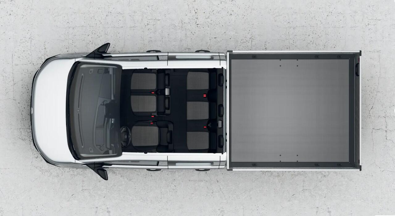 Volkswagen E-Transporter Pick-up Dubbele cabine L2 136pk 70 kWh | Nu te bestellen | prijs excl. kosten rijklaar maken incl. Acties |