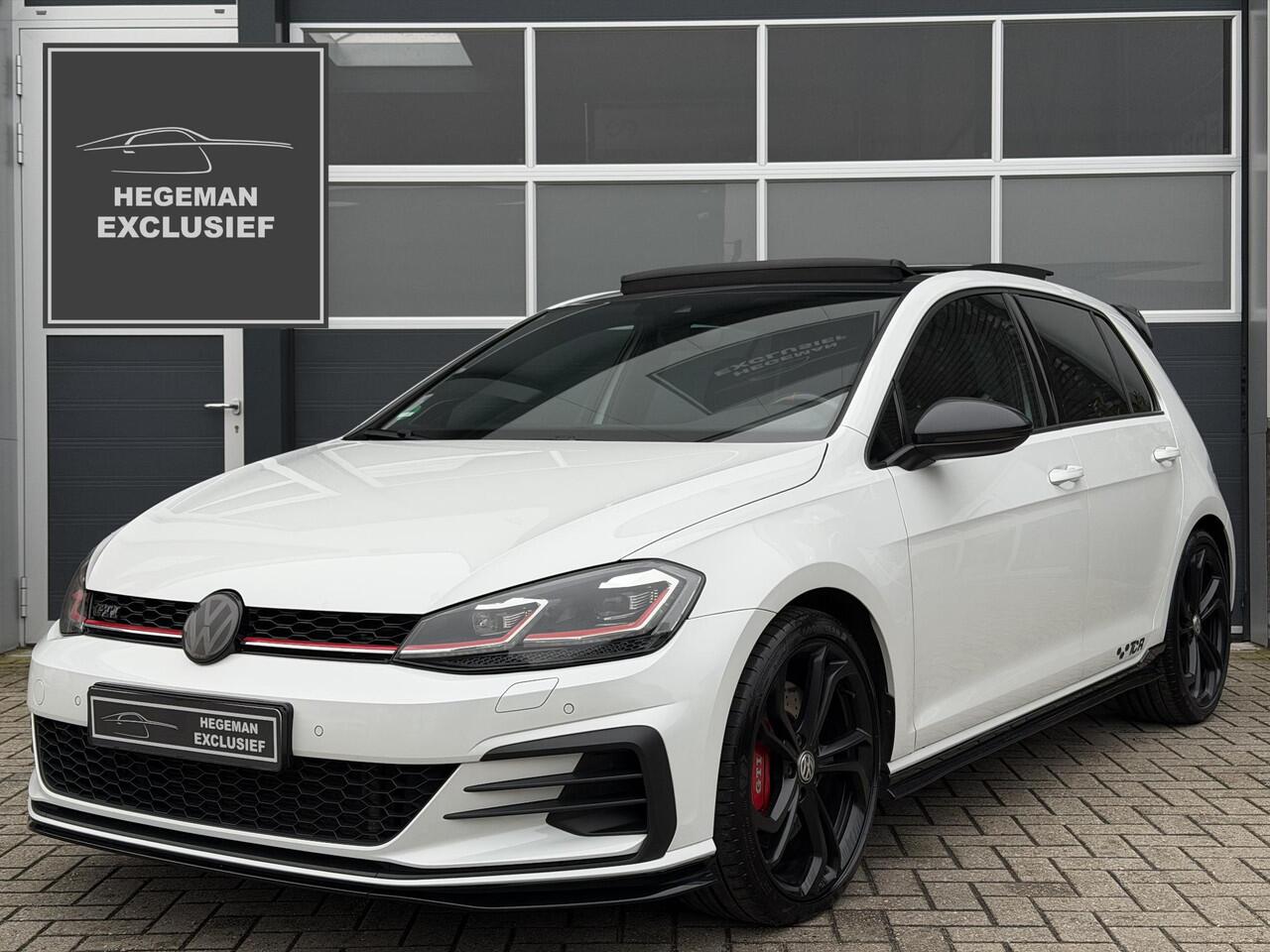 Volkswagen GOLF 2.0 TSI GTI TCR | STAGE 2 | R600 | Schuif-kanteldak | DYNAUDIO | Camera | CarPlay | Keyless | Dodehoek