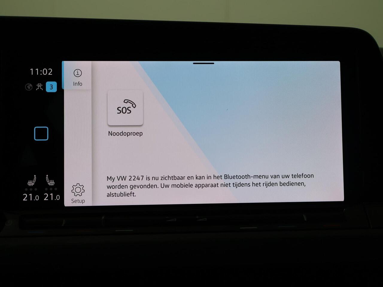 Volkswagen GOLF 1.5 eTSI | 150 PK | Automaat | Multifunctioneel stuurwiel | Cruisecontrol | Stoelverwarming |