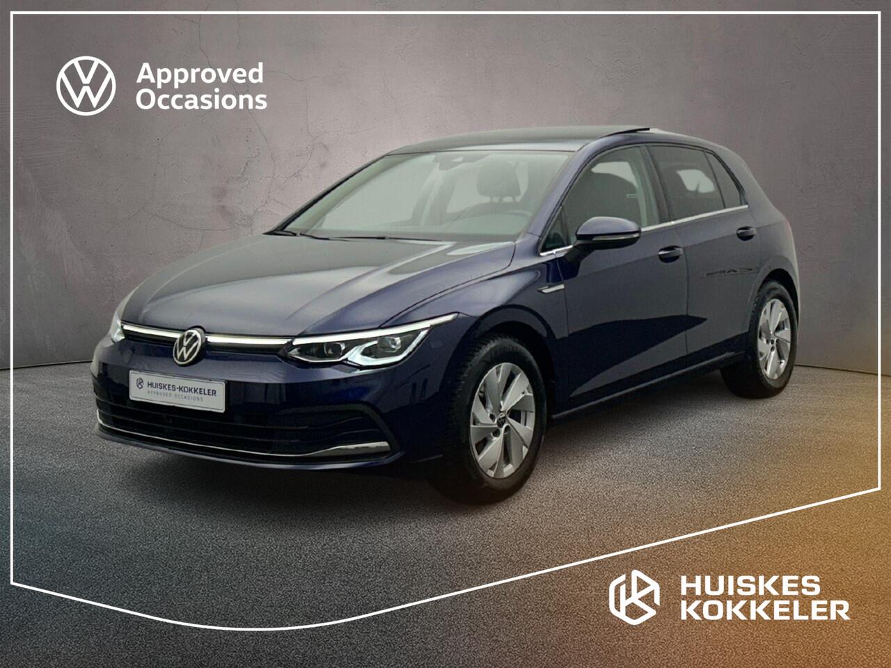 Volkswagen GOLF Style 1.5 TSI 130pk Panoramadak, Adaptive cruise control, Achteruitrijcamera, Navigatie, LED koplampen, Parkeersensoren, App connect