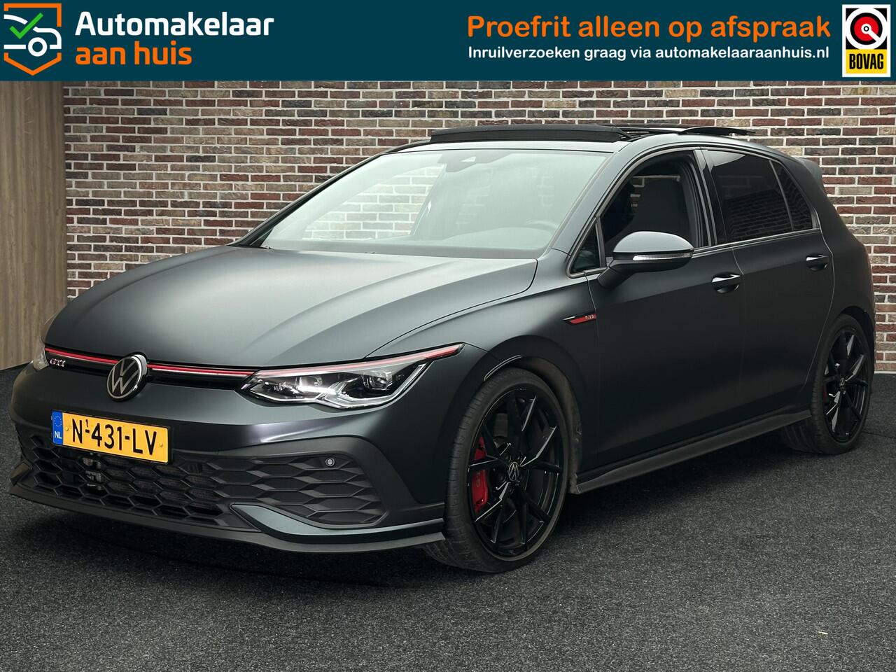 Volkswagen GOLF 2.0 TSI GTI Clubsport Milltek uitlaatsysteem Panorama IQ Lights Matt