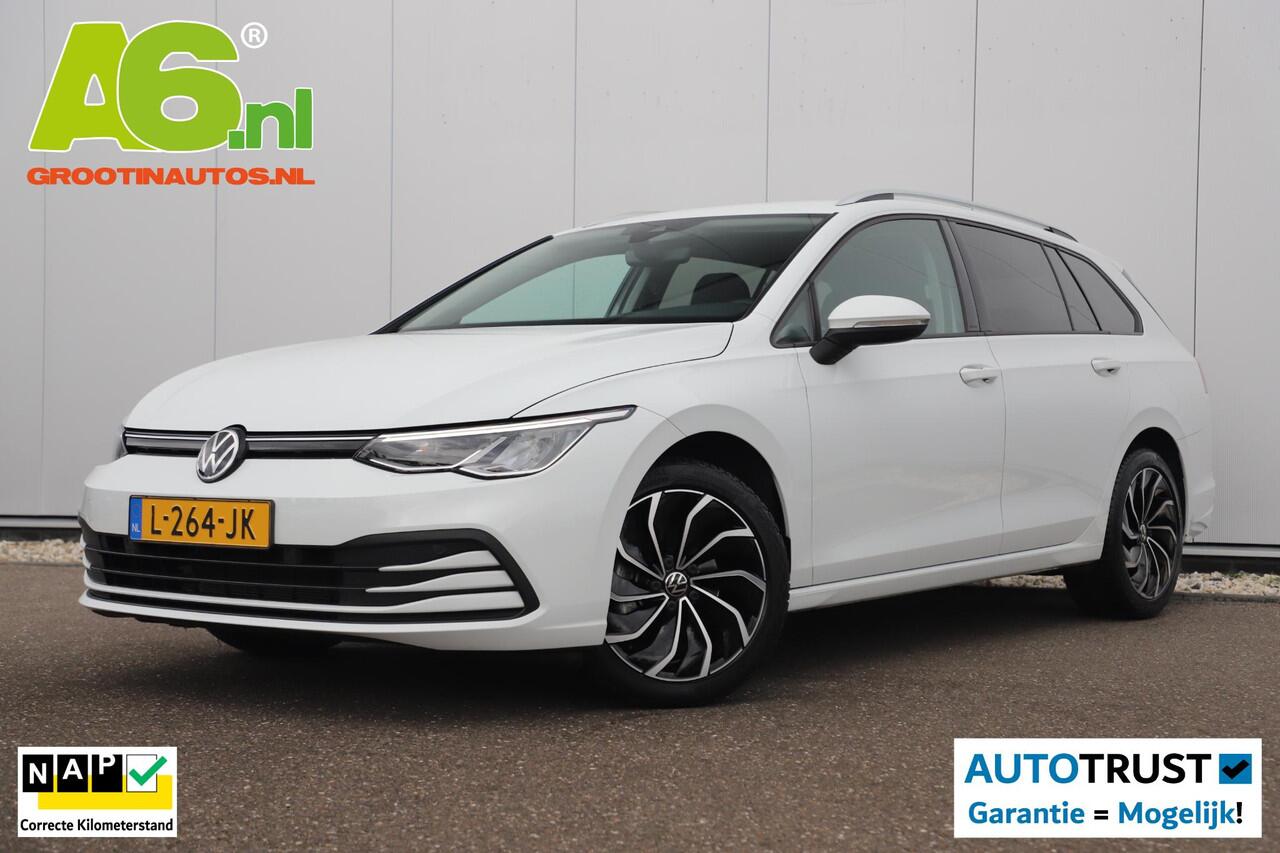 Volkswagen GOLF Variant 1.0 eTSI Life Automaat Navigatie Carplay Android Memory Sportstoel Getint Glas 17 inch LMV Sfeerverlichting Adaptive Cruise