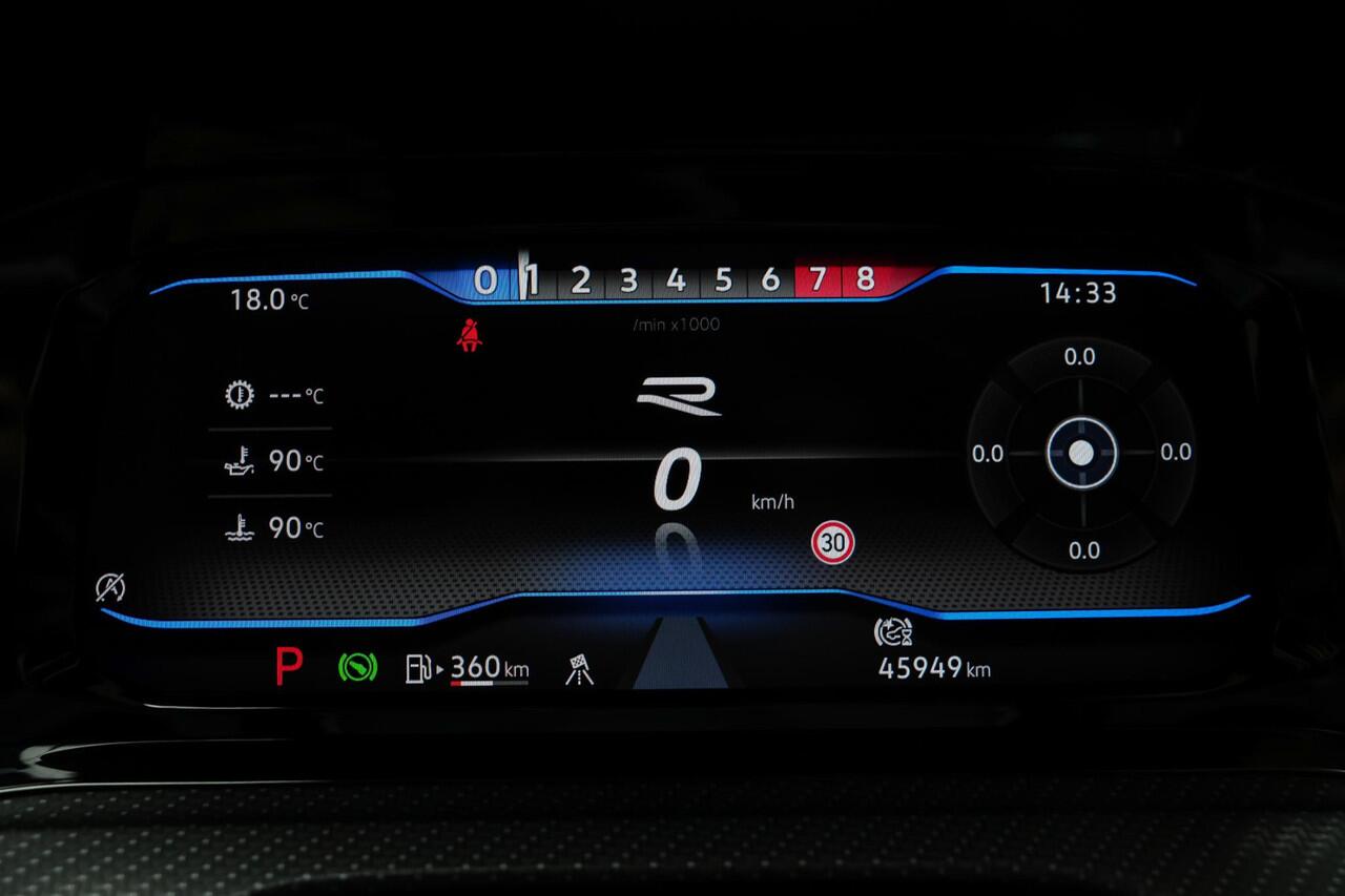 Volkswagen GOLF R 4Motion 2.0 320pk TSI |dealer onderhouden|Nurburgring mode|lederen sportstoelen|pano|Harman&Kardon|memory|virtual cockpit|Apple Carplay|IQ light|DAB|adaptieve cruise control|19"|