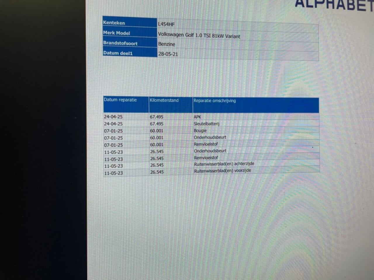 Volkswagen GOLF Variant 1.0 TSI - Carplay, Digitaal Cockpit, Cruise, Trekhaak