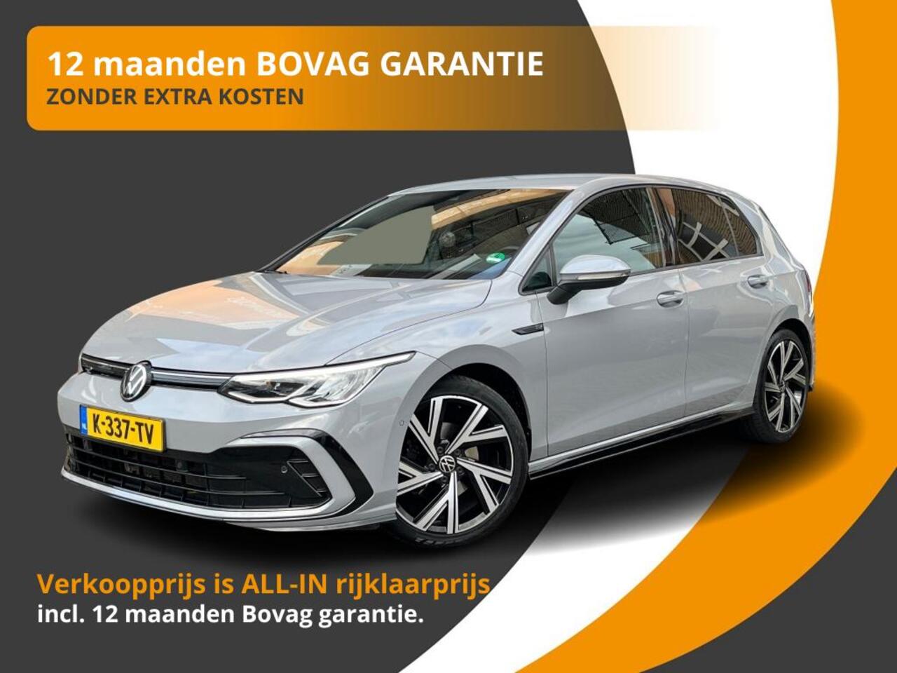 Volkswagen GOLF 1.5 eTSI 150PK R-LINE AUTOMAAT/CARPLAY/LED/18/MOONSTONEGREY/NL-AUTO
